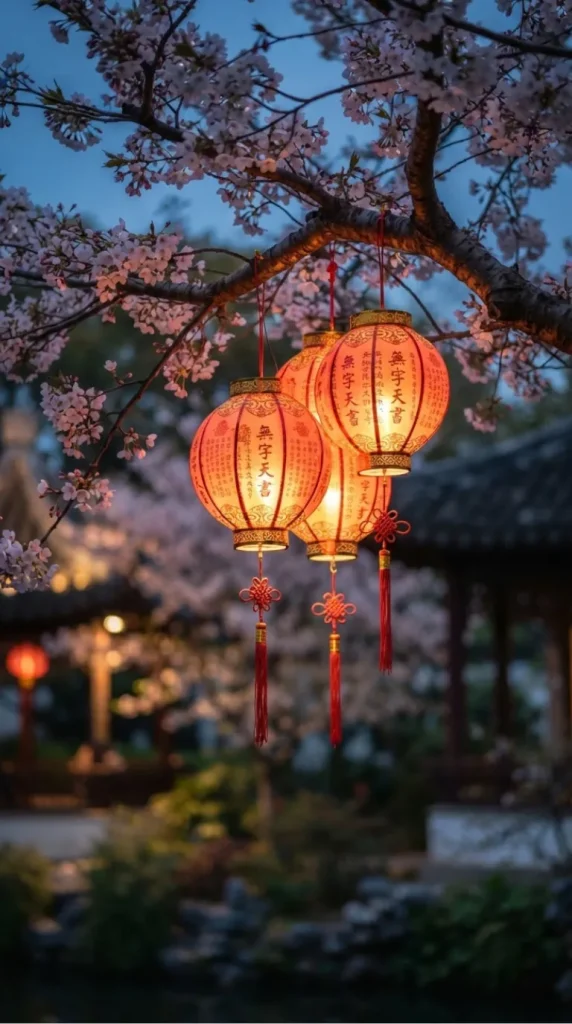 Chinese candle lantern decor ideas