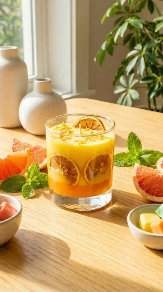 Summer drink candle ideas
