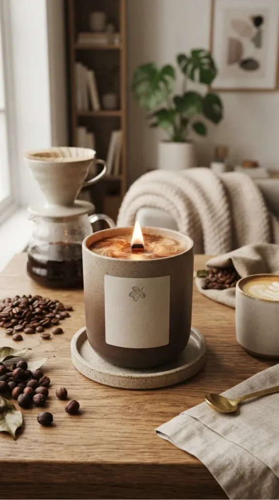 coffee candle ideas