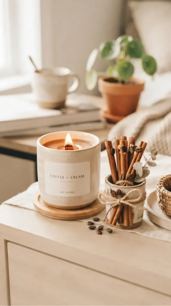 coffee candle ideas
