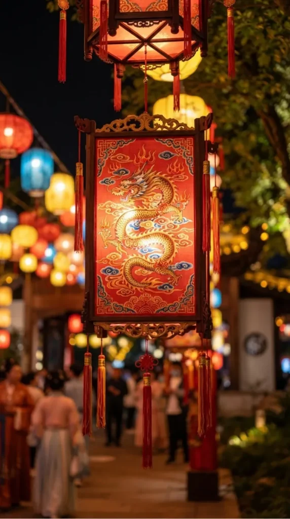 Chinese candle lantern decor ideas
