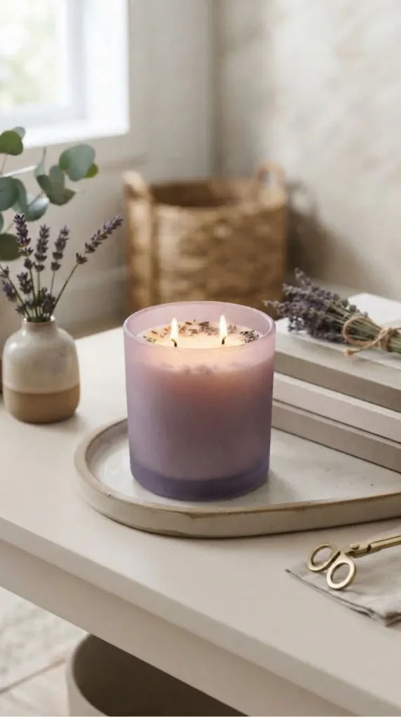 lavender candle ideas