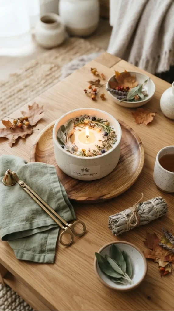 fall candle ideas