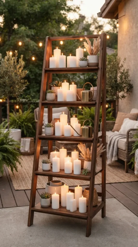 Patio Candle Decor Ideas