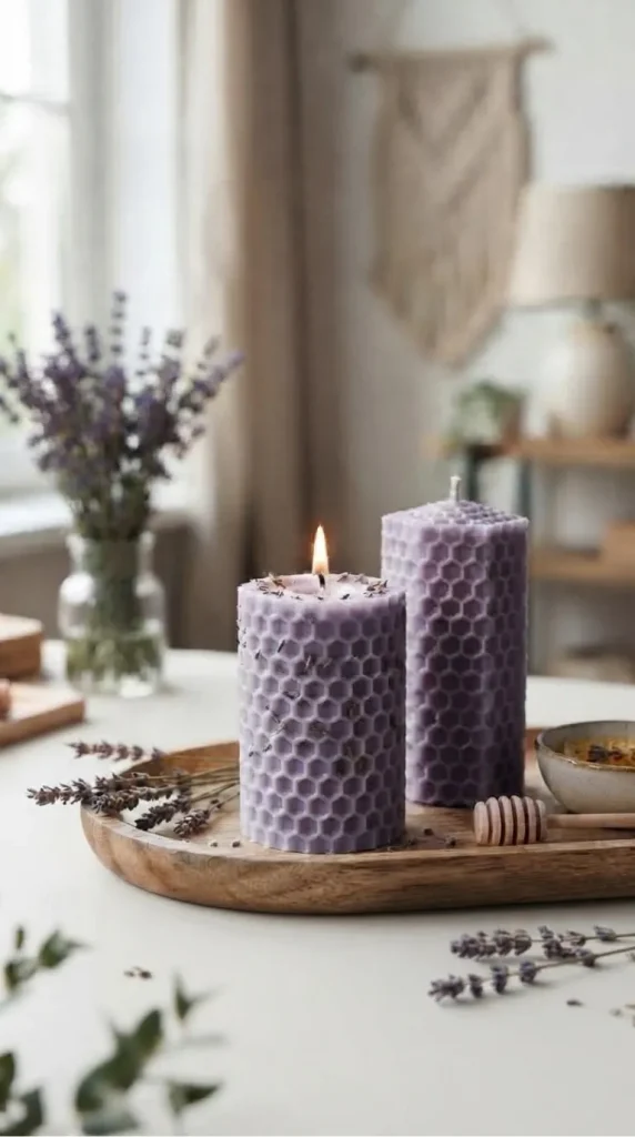 lavender candle ideas