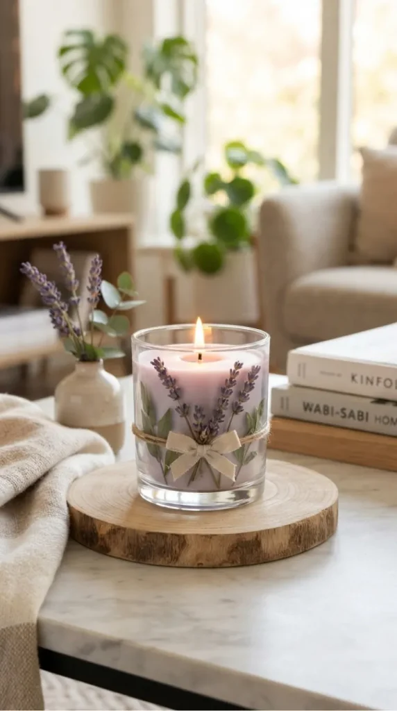 lavender candle ideas