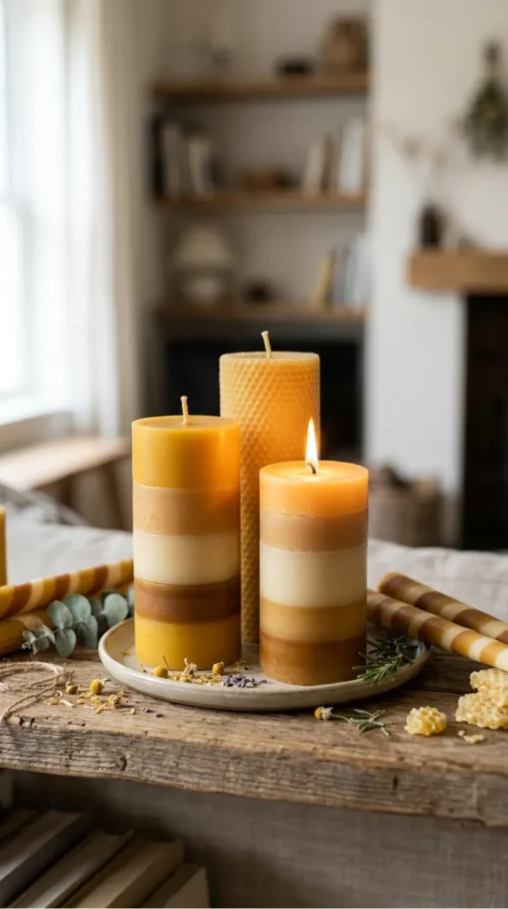 beeswax candle ideas