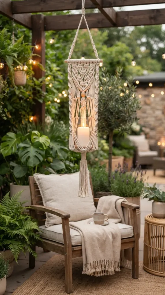 Patio Candle Decor Ideas