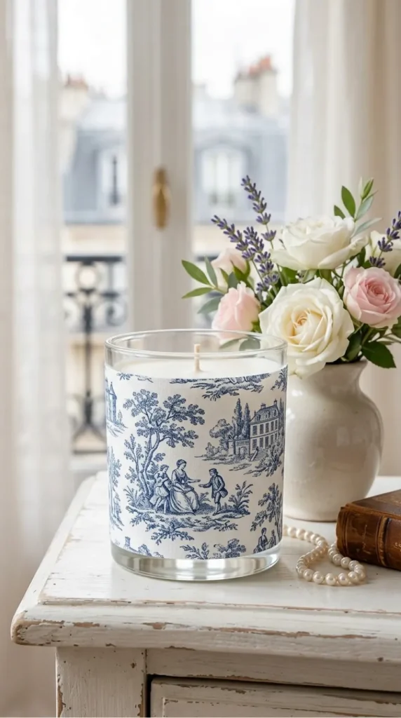 Paris theme candle decor ideas