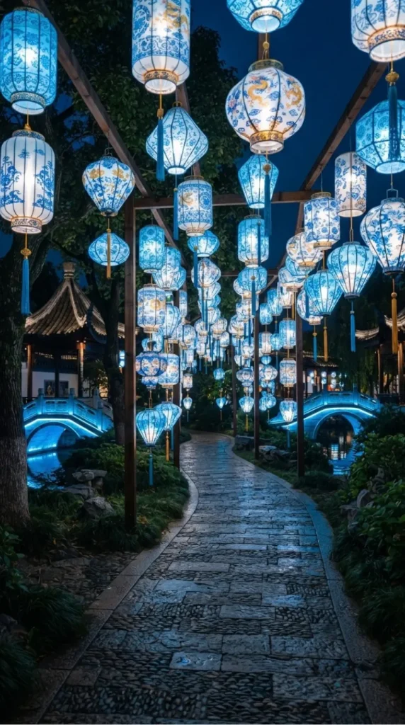 Chinese candle lantern decor ideas