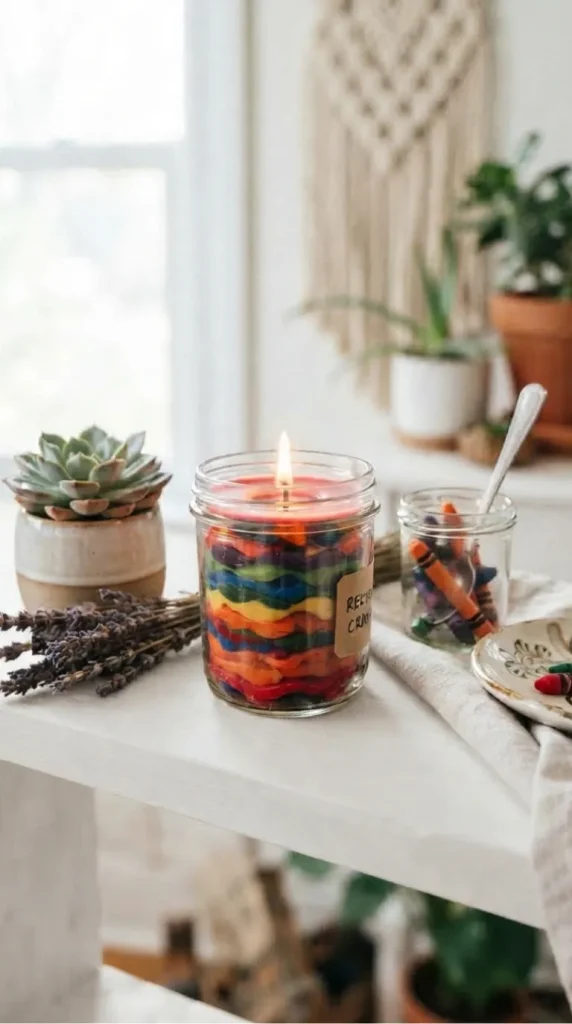 candle wax craft ideas
