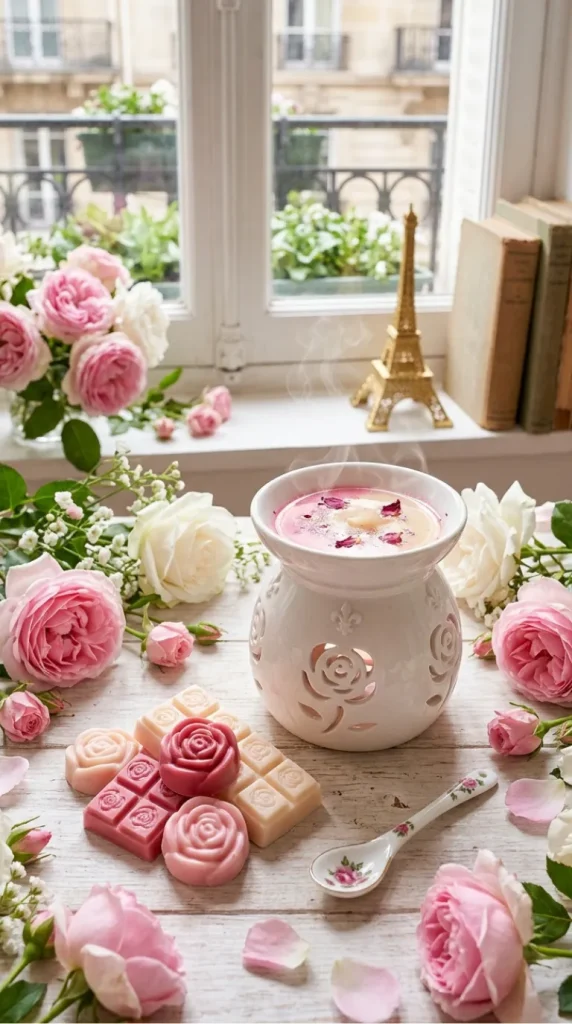 Paris theme candle decor ideas