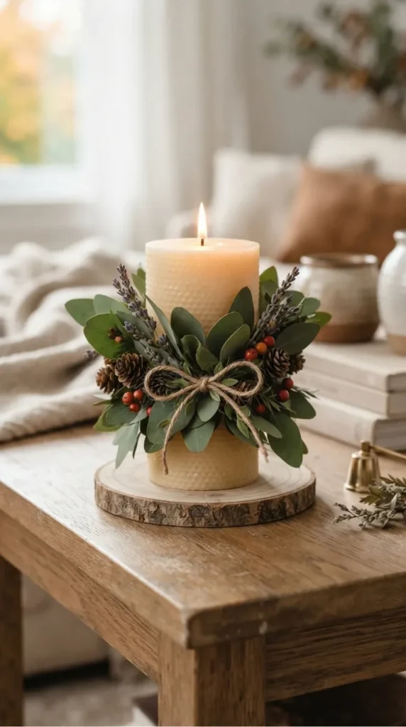 pillar candle ideas