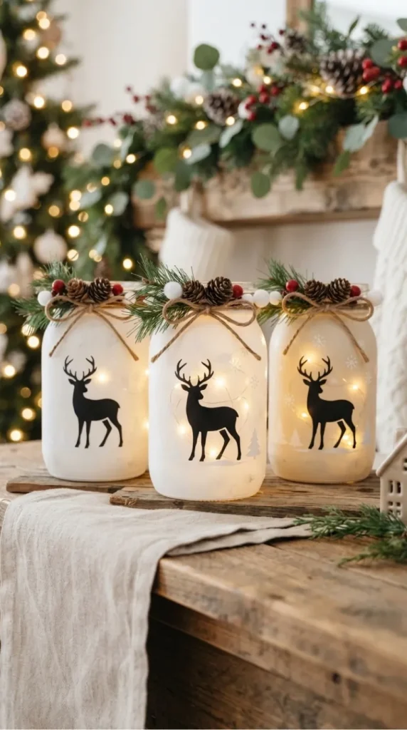 Christmas mason jar ideas
