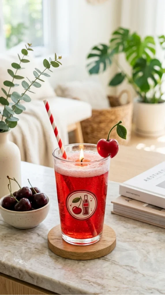Summer drink candle ideas