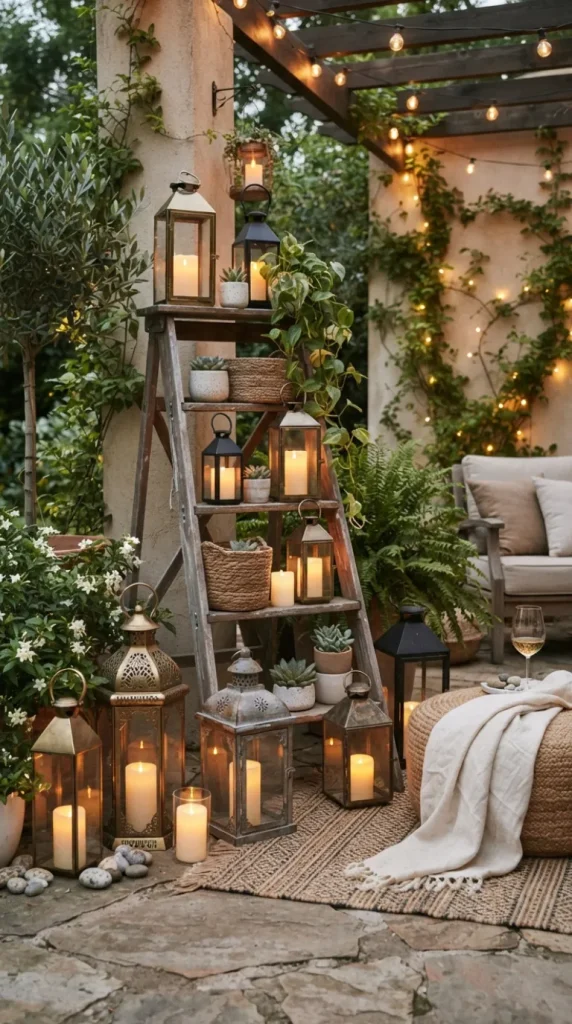 Patio Candle Decor Ideas