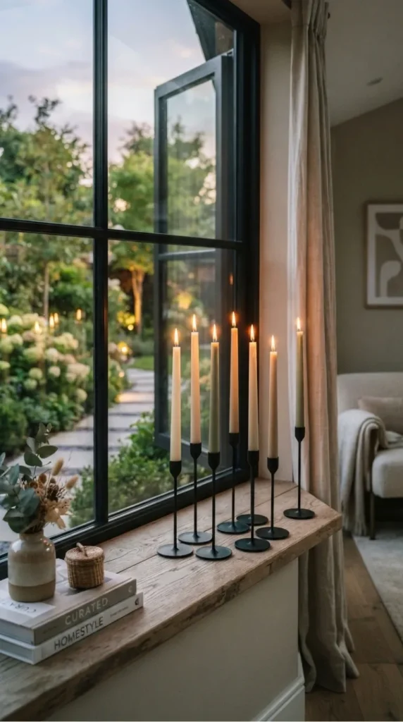 taper candle decor ideas