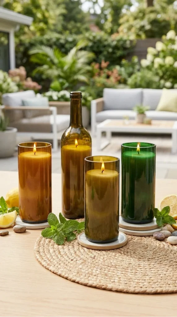 Summer drink candle ideas