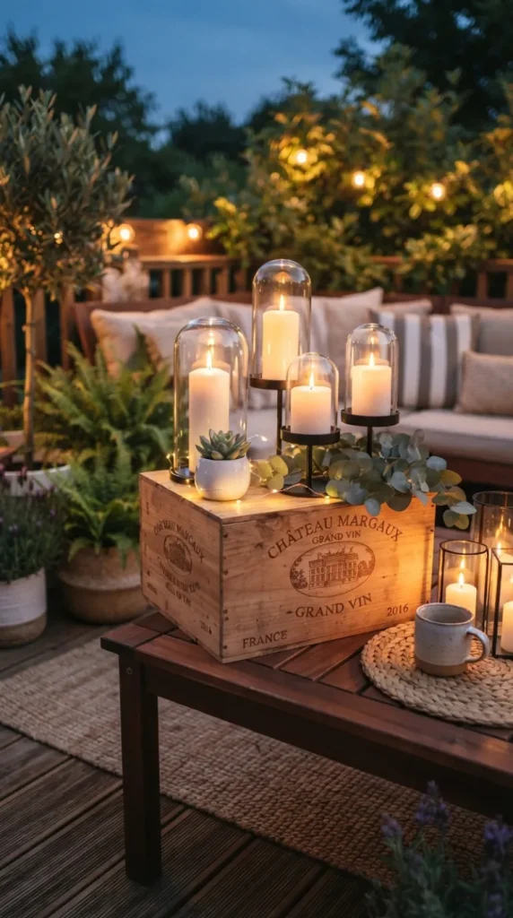 Patio Candle Decor Ideas