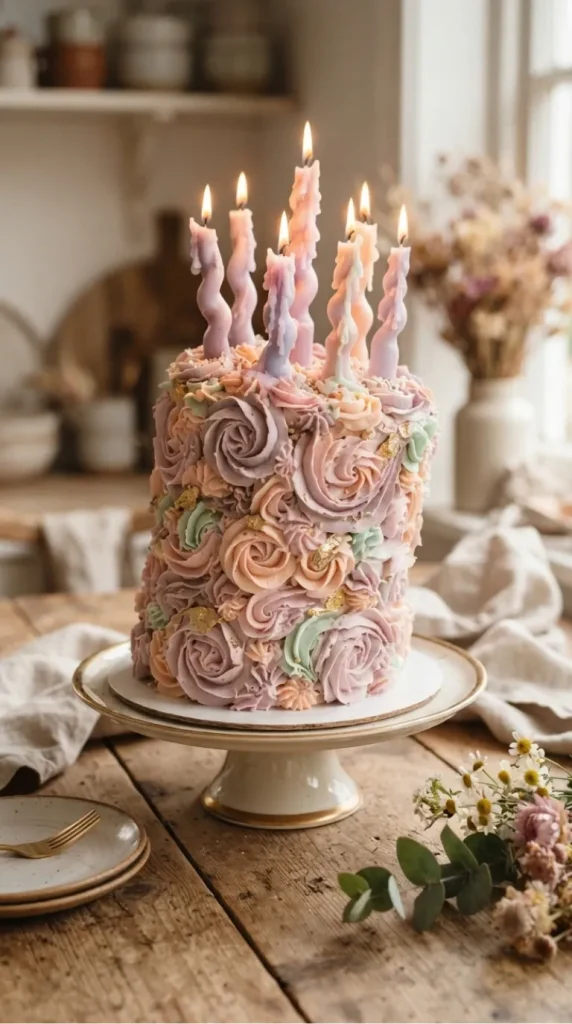 Crooked candle cake ideas