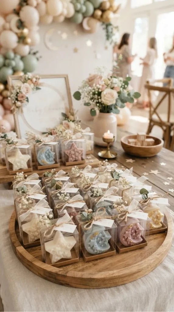 baby shower candle favors