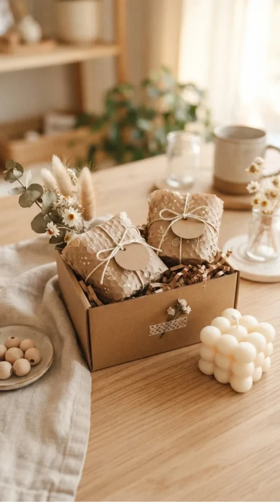 bubble candle packaging ideas