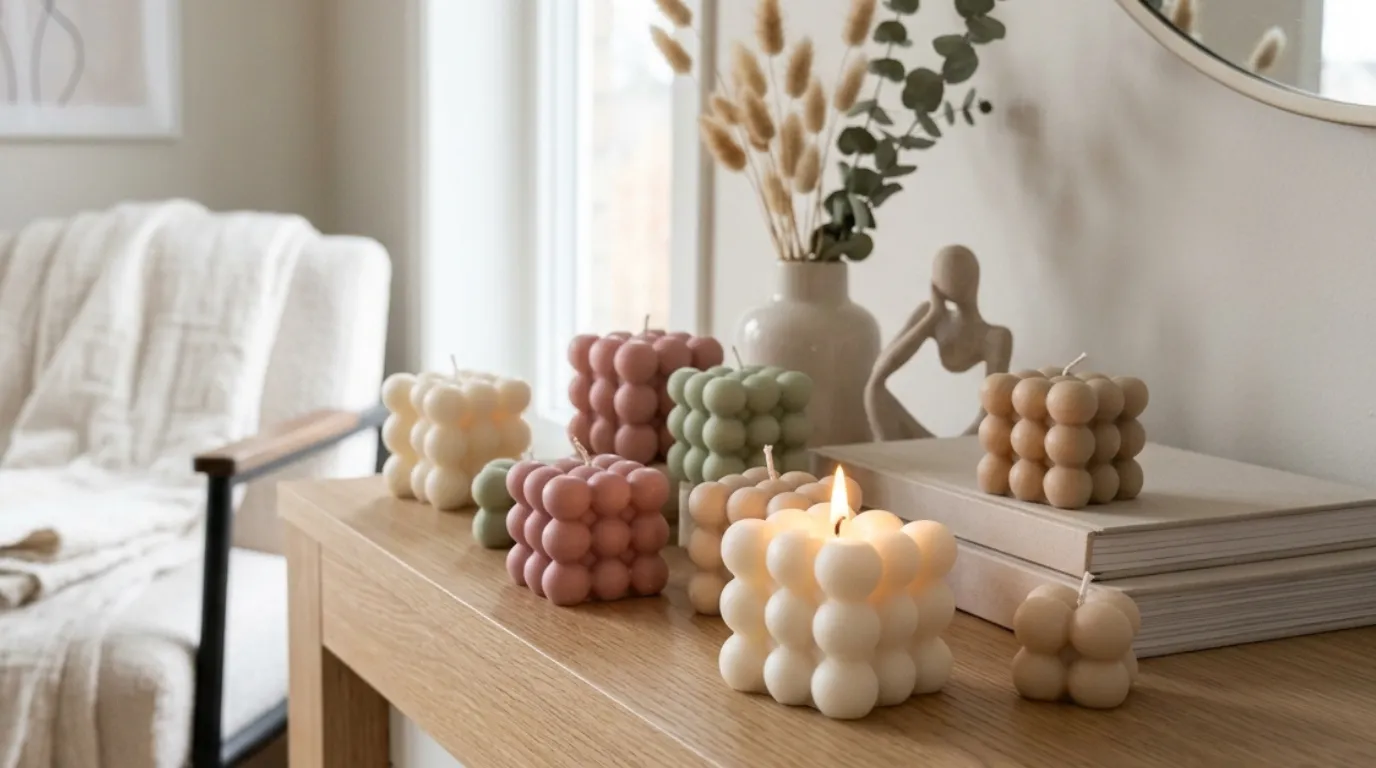 bubble candle ideas