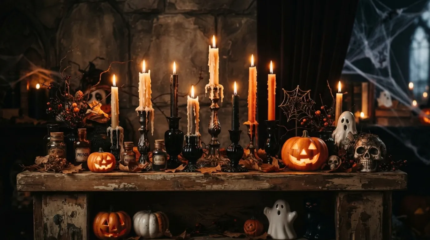 candle Halloween wallpaper ideas