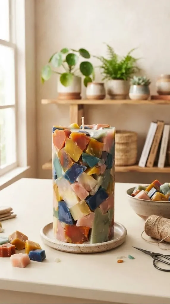 candle wax craft ideas