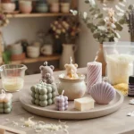 16 Inspired Candle Wax Craft Ideas to Turn Scraps Into Art candle wax craft ideas
