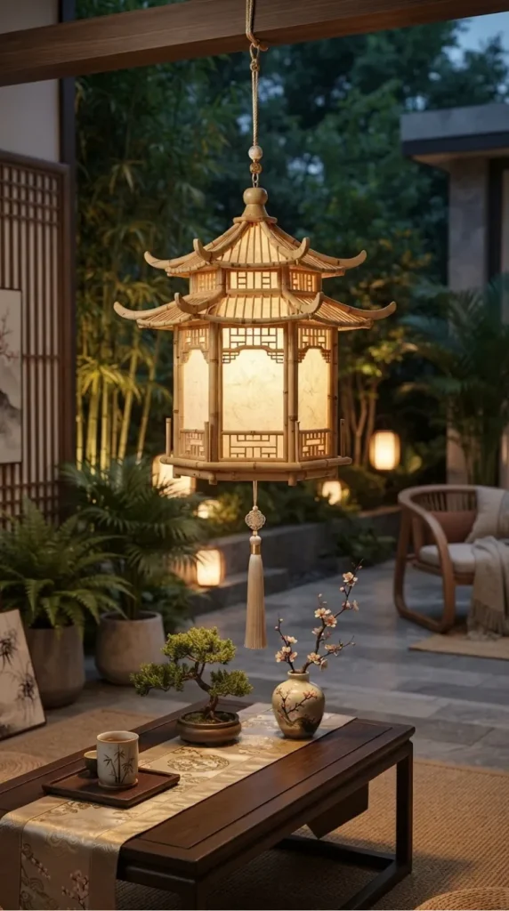Chinese candle lantern decor ideas
