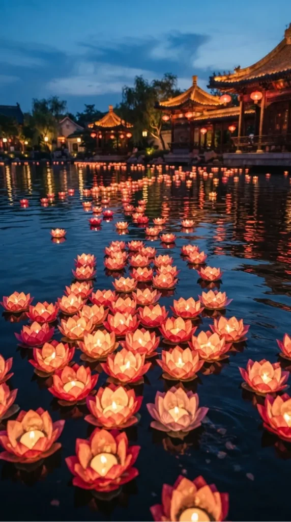 Chinese candle lantern decor ideas