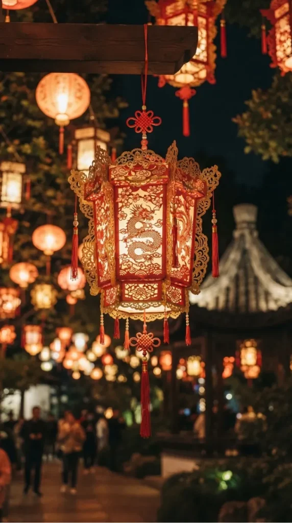 Chinese candle lantern decor ideas