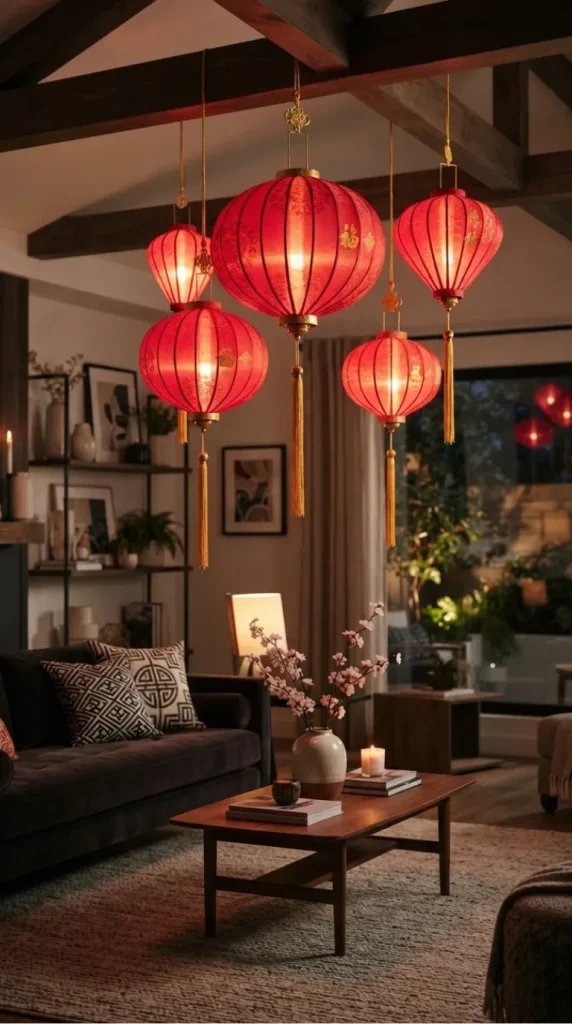 Chinese candle lantern decor ideas