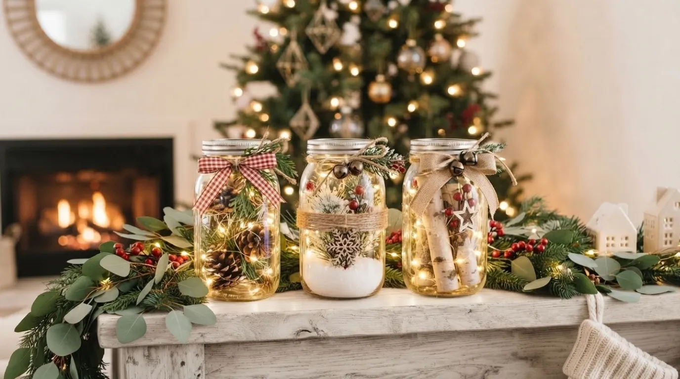 Christmas mason jar ideas