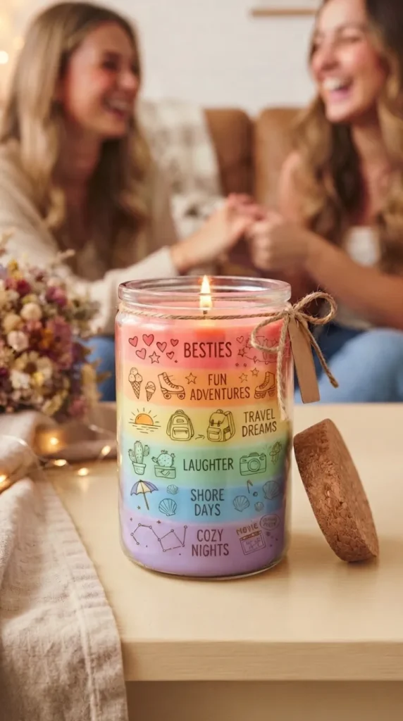 Candle gift Ideas for friends