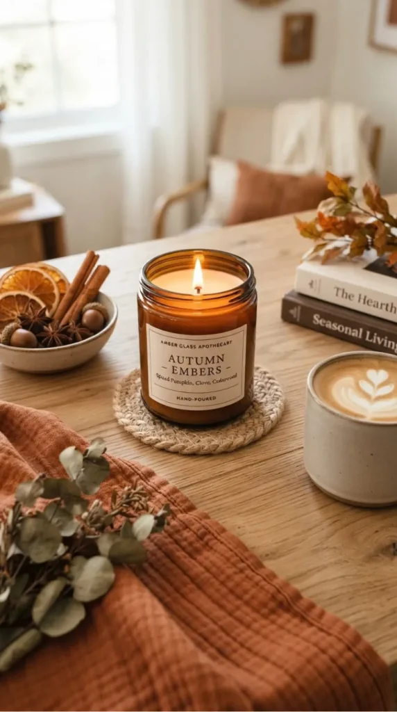 fall candle ideas