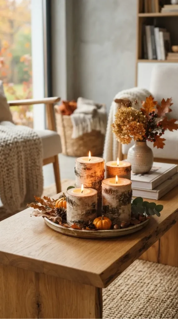 fall candle ideas