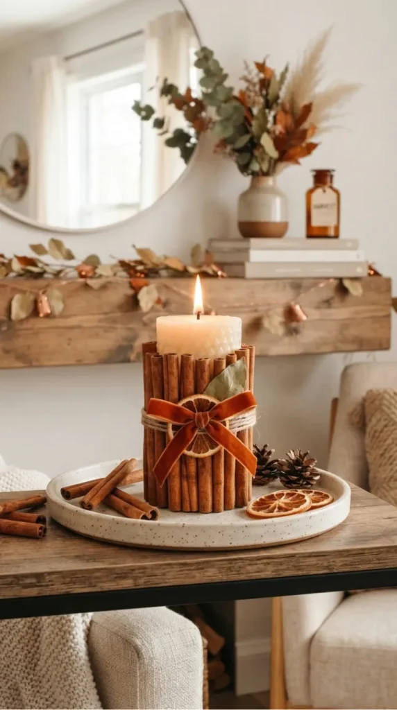 fall candle ideas