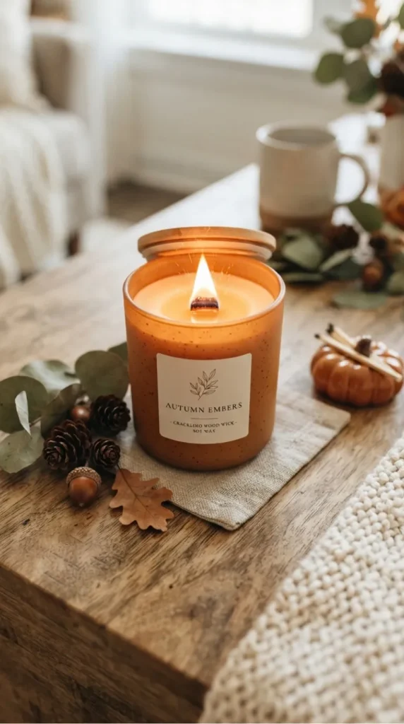 fall candle ideas