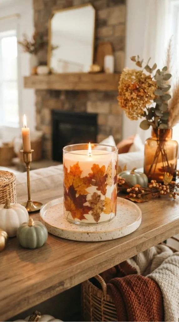 fall candle ideas