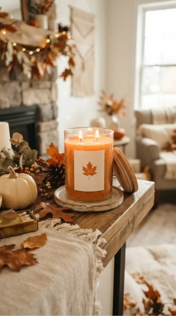 fall candle ideas