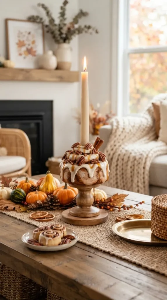 fall candlestick decor ideas