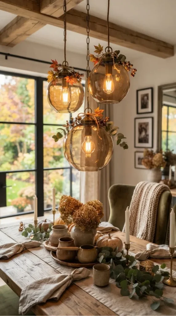 fall candlestick decor ideas