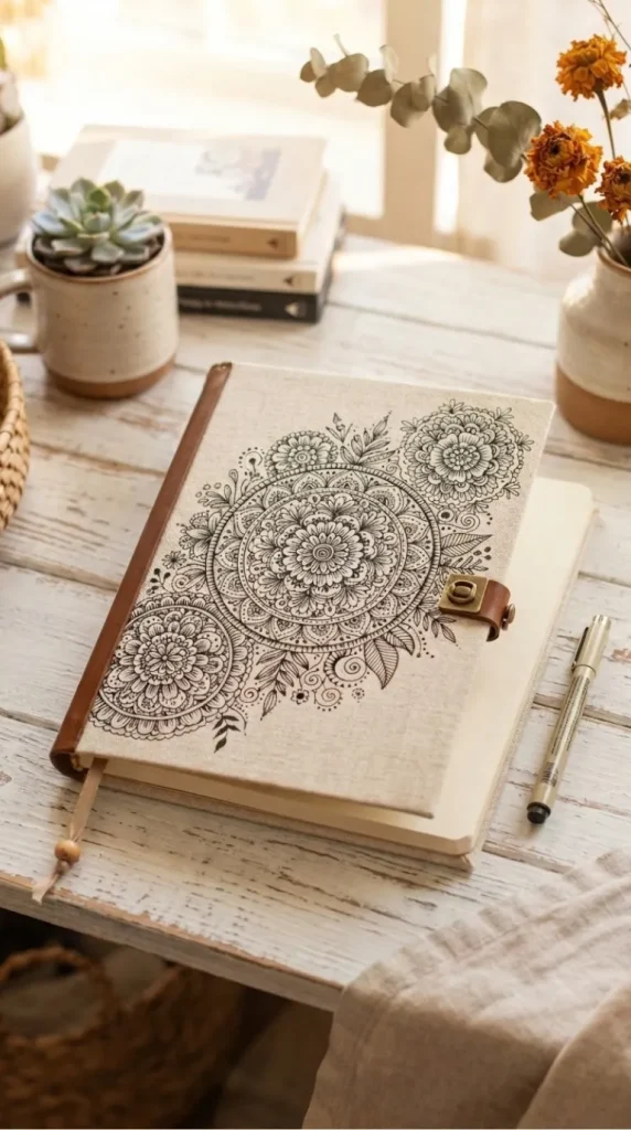 floral doodle ideas