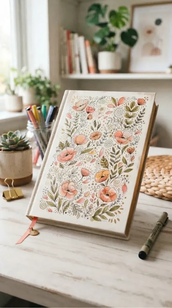 floral doodle ideas