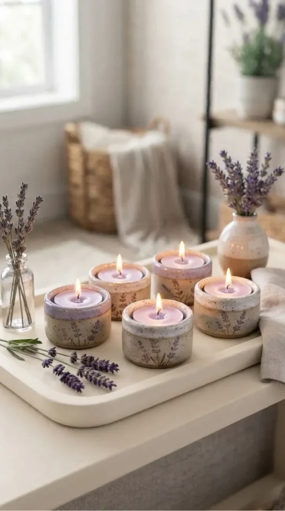 lavender candle ideas