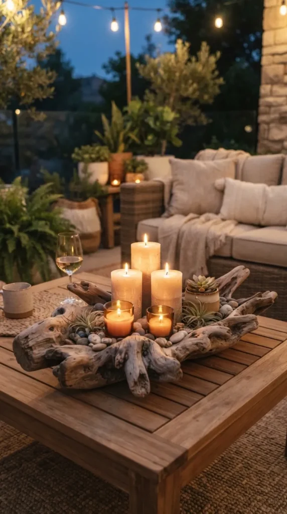 Patio Candle Decor Ideas