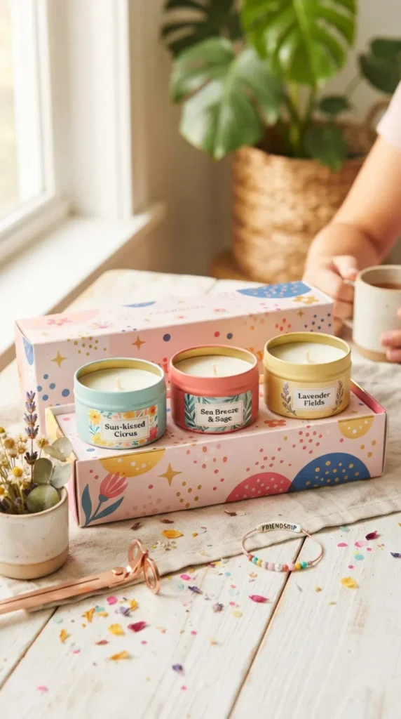 Candle gift Ideas for friends