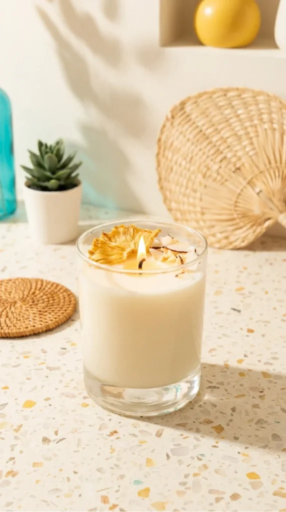 Summer drink candle ideas